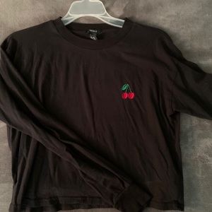 Forever 21 long sleeved crop top